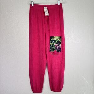Boys Lie Sweatpants Womens Medium Made In Heaven No Angel Joggers Pants Pink Y2K